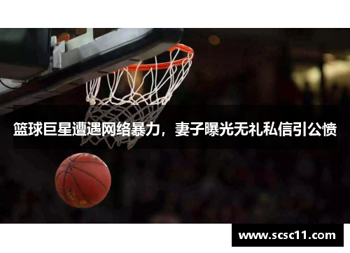 篮球巨星遭遇网络暴力，妻子曝光无礼私信引公愤